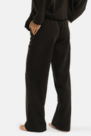 Set - Maglia girocollo e Pantalone Straight Nero