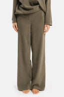 Set - Maglia girocollo e Pantalone Straight Militare