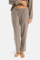 Set - Maglia girocollo e Pantalone Baggy Perla