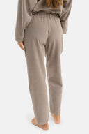 Set - Maglia girocollo e Pantalone Baggy Perla