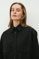 Camicia oversize Nero