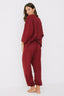 Pantalone jogger burgundy