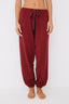 Pantalone jogger burgundy