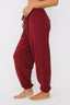 Pantalone jogger burgundy