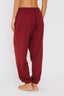 Pantalone jogger burgundy