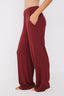 Pantalone Straight leg burgundy