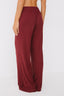 Pantalone Straight leg burgundy