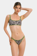 Violet Brown Zebra