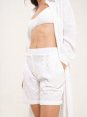 Shorts Fiore Bianco