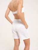 Shorts Fiore Bianco